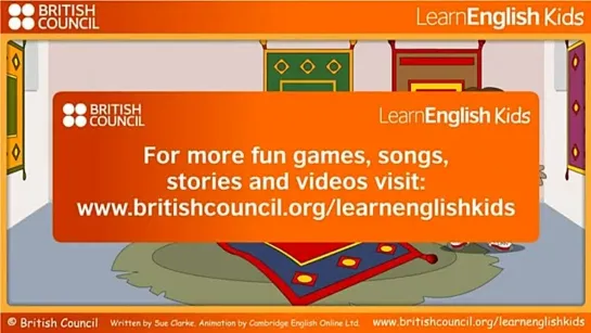 Ali and the magic carpet - Kids Stories - Learn English Kids - British Council