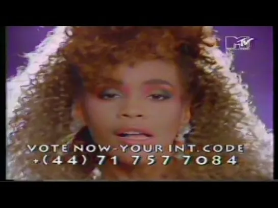 WHITNEY HOUSTON - I Wanna Dance With Somebody (MTV 1987)