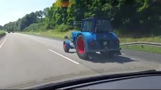 Traktor Hanomag - 110 km/h