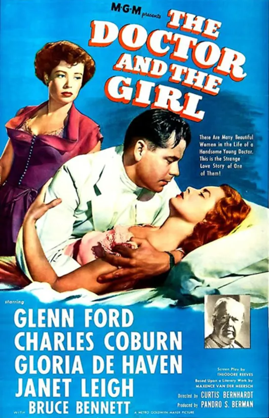 Доктор и девушка / The Doctor and the Girl (1949) Джанет Ли, Гленн Форд, 1 часть