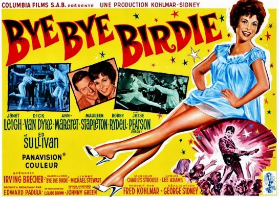 Пока, птичка! / Прощай, птичка! / Прощай, птенчик! /Bye Bye Birdie (1963) Энн-Маргрет / комедия, мюзикл