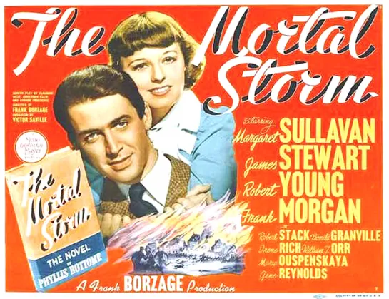 Смертельный шторм / The Mortal Storm (1940) Маргарет Саллаван, Джеймс Стюарт, Роберт Янг, Фрэнк Морган