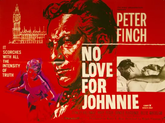 Нет любви для Джонни / No Love For Johnnie (1961) Питер Финч, Стэнли Холлоуэй, Мэри Пич