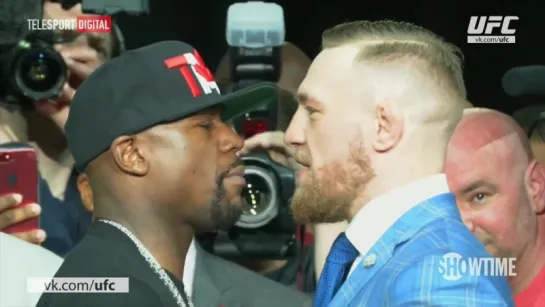 Mayweather vs McGregor - Toronto Press Conference