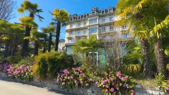 The most beautiful spring you-ll ever see- 🇨🇭 Montreux Switzerland 4K