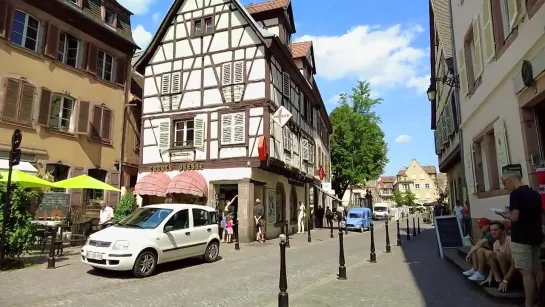 Colmar, Alsace, France - City Walk