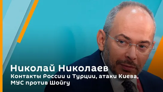 Николай Николаев. Контакты России и Турции, атаки Киева, МУС против Шойгу