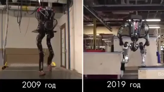 Десять лет прогресса робототехники Boston Dynamics