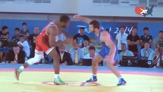 Jordan Burroughs (USA) vs Tsargush (RUS) Highlights