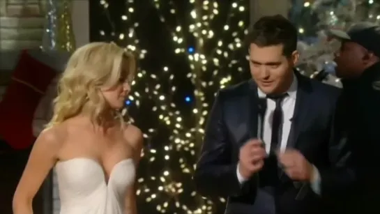 Michael Bublé & Kelly Pickler - White Christmas