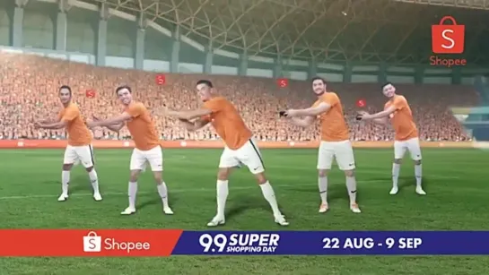 Shopee со звездой футбола C.Ronaldo