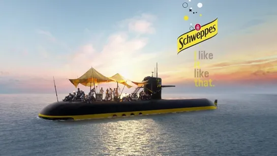 Schweppes реклама