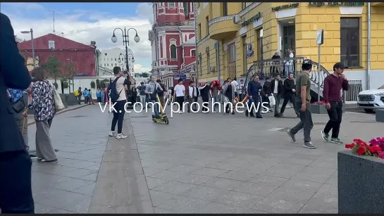 Москва, исламисты устроили марш ненависти