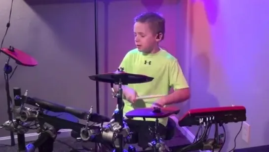 Money For Nothing - Electronic Kit - 7 year old Drummer - Avery Drummer Molek