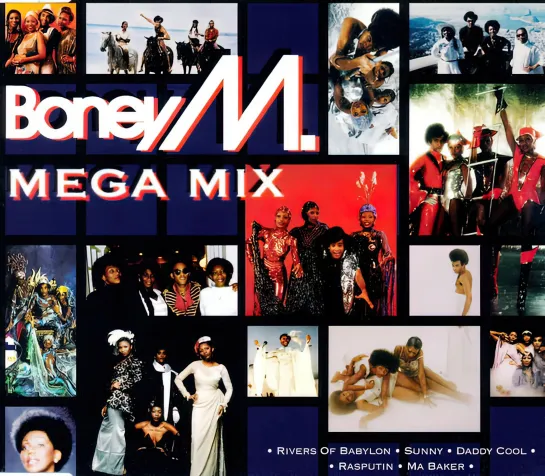 Boney M - Magic Mega Mix (1992. Remastered,1080)