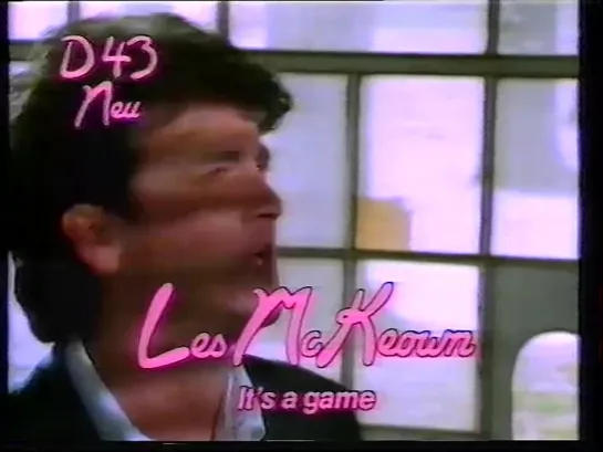 Les McKeown - Its A Game (ARD, Formel Eins, 22.04.1989) MTW