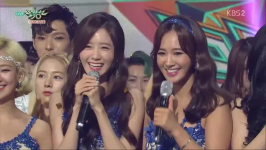 [CLIP] SNSD № 1 winner (KBS Muisc Bank/150904)