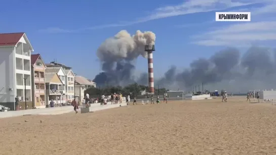 Взрывы прогремели в Новофедоровке на военном объекте