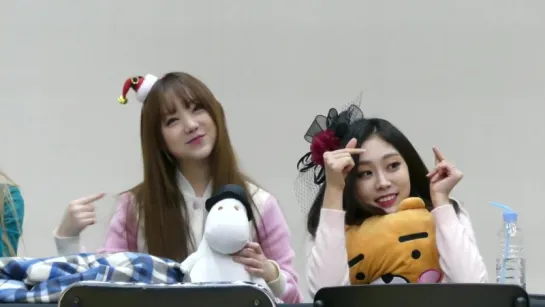 161217 | Kei & Jisoo (2) | Fansign Season Greeting's 2017