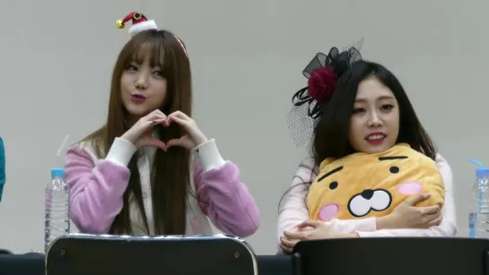 161217 | Kei & Jisoo  (1) | Fansign Season Greeting's 2017