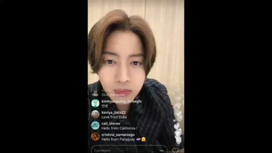 20180608 HJ Instalive_Лошия