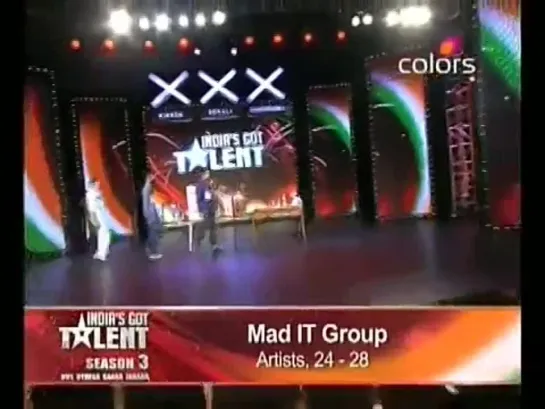 Indias Got Talent Season 3 - Шоколадный Дхармандра на хлебе