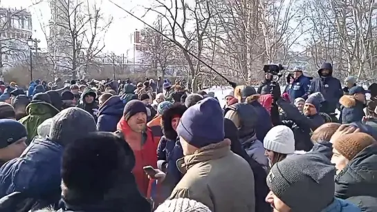 ЕА Федоров перед митингом