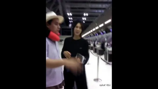 jung min -at Bkk airport back to Korea [11.05.17]1