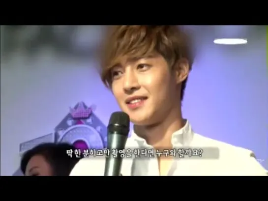 Kim Hyun Joong on M.스.페.셜 The Face Shop Top Girl Cocktail Event