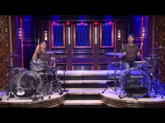 Will Ferrell and Chad Smith Drum-Off