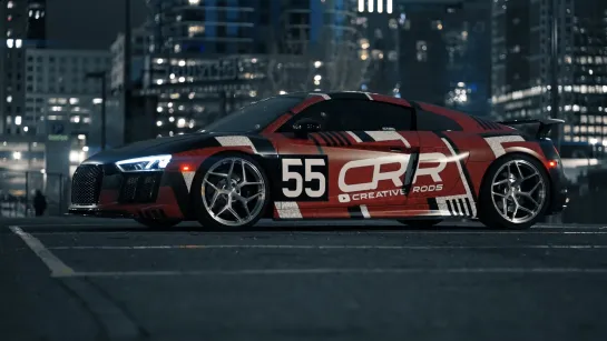 One of One Audi R8 Cinematic - The QR8