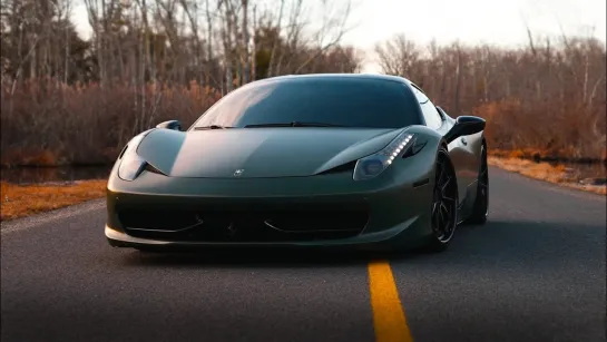 2010 Army Green Ferrari 458