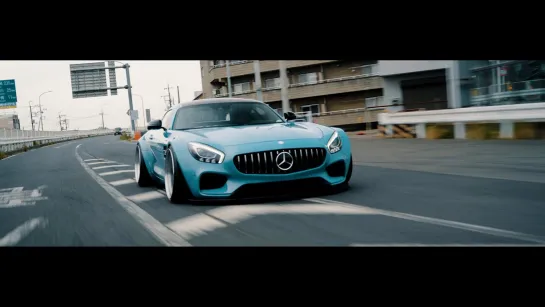 Midnight cruiser Bagged AMG GT | 深夜永久 | Japan