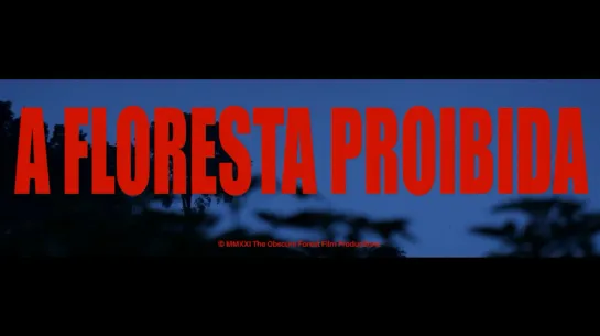 A Floresta Proibida / The Forbidden Forest (2021) dir. Thiago M. Abrahão