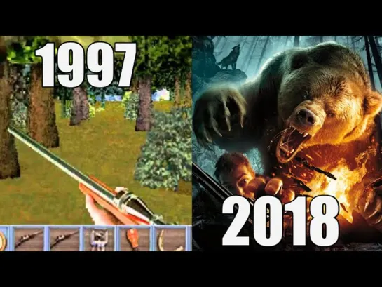 Evolution of Cabela's Games [1997-2018]