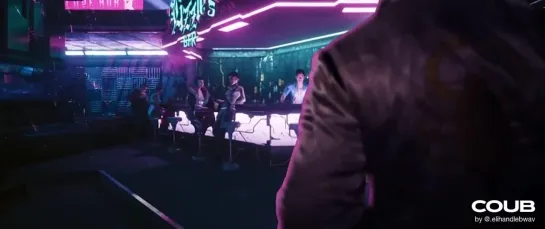 Drive in Cyberpunk 2077