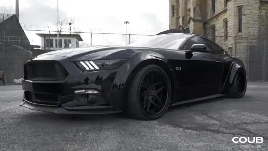 Ford Mustang S550  Black Demon