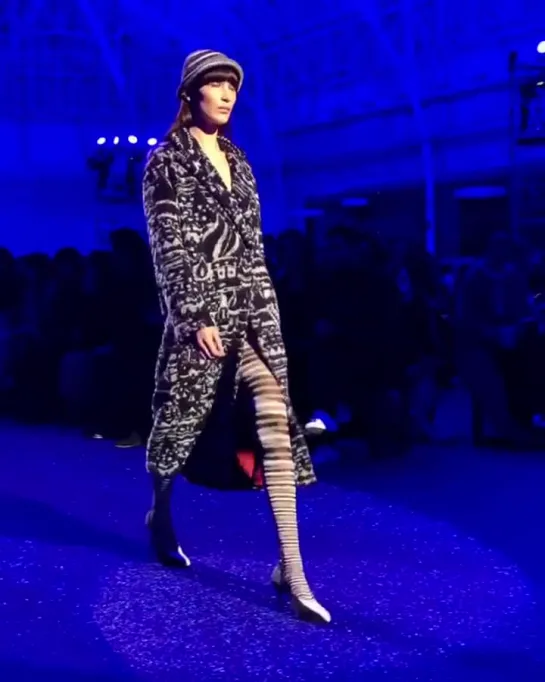 На подуиме показа «Missoni» Осень/Зима 2019 (23.02.19)