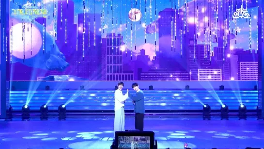 231231 {FanCam} MC MINHO X HWANG MIN HYUN – Flying,deep in the night @ 2023 MBC Gayo Daejejeon