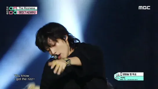 231104 TAEMIN  - The Rizzness @ Music Core