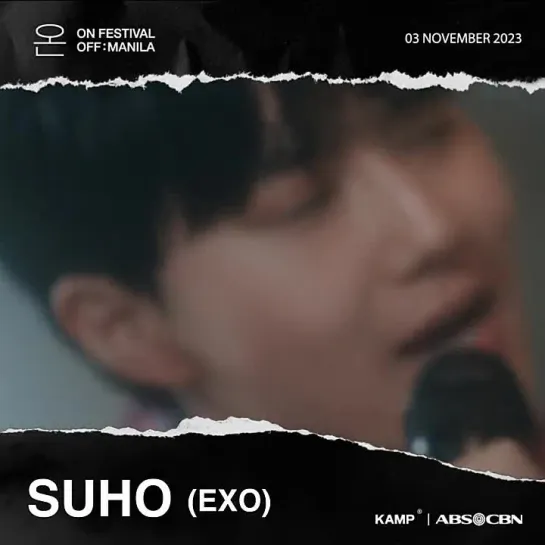 231011 Suho  "ON MUSIC FESTIVAL"