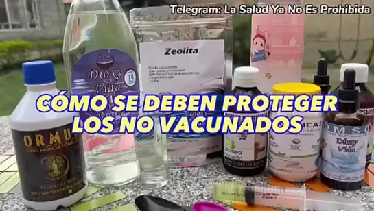 Como se deben proteger los No vacunados