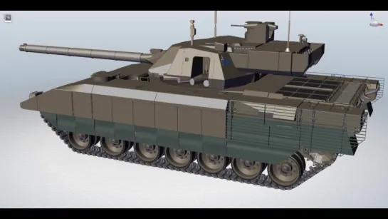 3D Т14 Армата _ T14 Armata