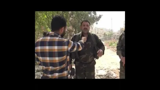 FSA Colonel Abu Omar, commander of 16 Division in Aleppo