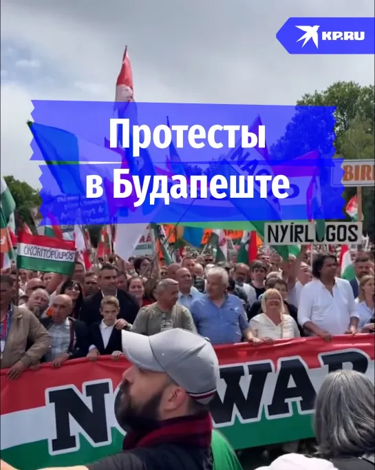 Протесты в Будапеште