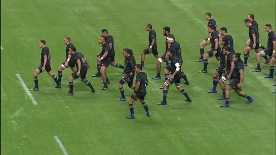 Maori All Blacks Haka at sold-out BC Place in Vancouver