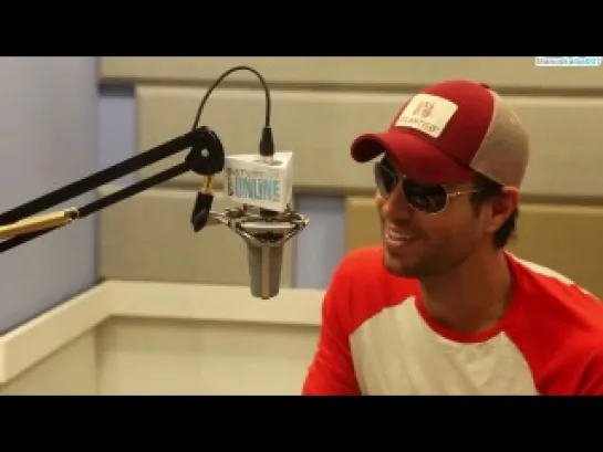 Enrique Iglesias Interview in Saturday Online with Garrett