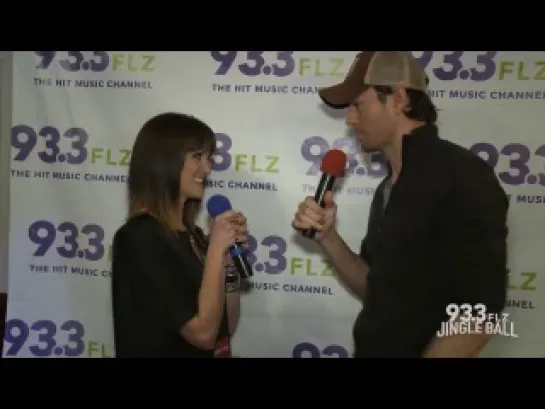 Backstage Interview 93.3 FLZ Jingle Ball