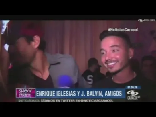 Enrique Iglesias y J Balvin, en el negocio, socios