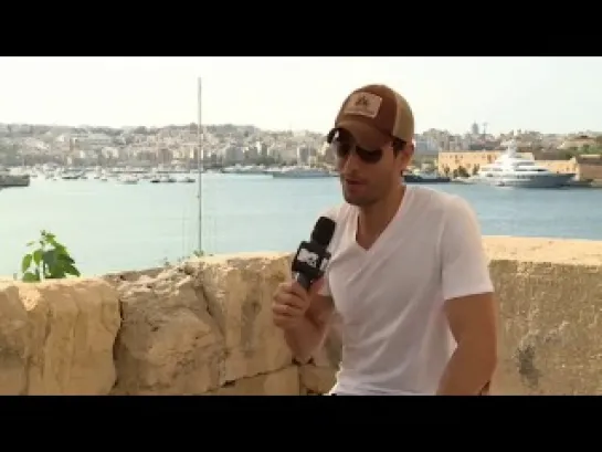 Enrique Iglesias Talks Isle Of MTV Malta